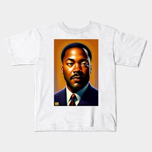 Black History Month Martin Luther King Jr Kids T-Shirt